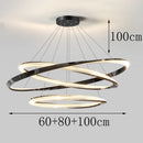 Axyaa Modern Pendant Ceiling Chandelier for Indoor Dining Room & Living Room Lighting