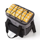 Axyaa Outdoor Insulated Picnic Bag - Large Capacity, Portable, and Multi-functional
