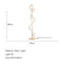 Axyaa Minimalist LED Floor Lamp for Living Room Hotel Bedroom Bedside
