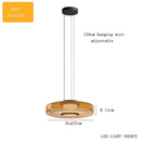 Axyaa Glass Pendant Light - Modern Minimalist LED Chandelier for Home, Restaurant, Bar