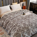 Axyaa Double Thickened Raschel Blanket for Winter Warmth