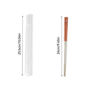 Axyaa Stainless Steel Non Slip Chopsticks - Portable & Cute Sushi Stick