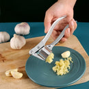 Axyaa Stainless Steel Garlic Press Squeezer Mincer Tool for Kitchen