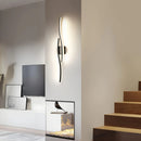 Axyaa LED Wall Lamp: 5400mA Background Decor Light for Home Living Room & Bedroom
