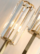 Axyaa Minimalist Crystal Wall Light for Living Room