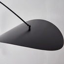 Axyaa Metal Swing Arm Wall Sconce Vintage Style Bedside Reading Lamp