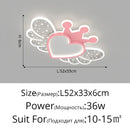 Axyaa Nordic Butterfly LED Ceiling Lamp for Romantic Home Lighting
