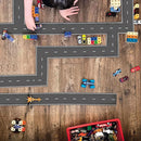 Axyaa Cartoon Kids Transport Car Truck Wall Sticker - Cute Vehicle Construction Decal