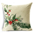 Axyaa Merry Christmas Linen Pillow Case 18*18in