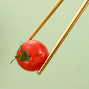 Axyaa Stainless Steel Chinese Chopsticks Set for Sushi and Fast Food