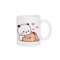 Axyaa Kawaii Panda Bear Mocha Cat Christmas Mug Mugs Set Original Drinkware