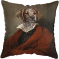 Nordic Cat Dogs Vintage Painting Pillow Cover 45x45cm for Home Hotel Sofa Bed