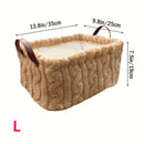 Axyaa Plush Toy & Underwear Organizer: Soft, Cute Storage Box for Home Décor