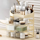 Axyaa Cosmetic Organizer Makeup Storage Box Drawer Large Capacity Dustproof Rack