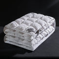Axyaa 2024 Winter Down Quilt White Goose Down 120 Long-Staple Cotton Twisted Flower Quilt