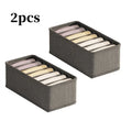 Axyaa Clothing Drawer Organizer Set for Underwear, Socks, Bras & More