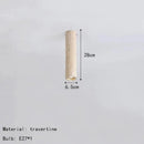 Yellow Cave Stone Tube Lamp for Wabi Sabi Living by Axyaa