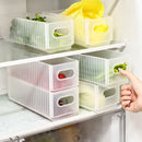 Axyaa Foldable Scallion Storage Box with Handle - Kitchen Food Organizer
