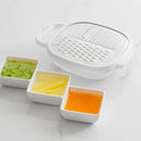 Axyaa 3-in-1 Vegetable Chopper Slicer Cheese Grater Fruit Cutter Kitchen Accessories