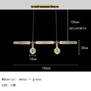 Axyaa Nordic Luxury Art Glass Chandelier for Home Decor Lighting
