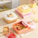 Axyaa Kids Bento Lunch Box | Microwavable & Leakproof Food Storage Container