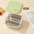 Axyaa Stainless Steel Kids Lunch Box - Leakproof & Reusable Bento Box