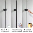 Axyaa Dimmable LED Wall Lamp 350° Remote Control Touch Switch Sconce for Bedroom & Living