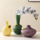 Axyaa Geometric Glass Sphere Vase for Flower Arrangements & Home Decor