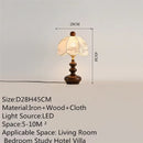 Axyaa Retro Art Table Lamp for Living Room, Bedroom LED Desk Light