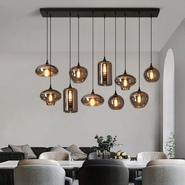 Axyaa Nordic Glass Pendant Lights: Modern, Creative, and Elegant Lighting Solution