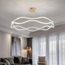 Axyaa Nordic Minimalist Ceiling Chandelier for Living and Dining Room