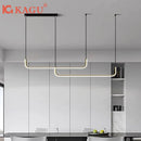 Axyaa LED Pendant Lights with Remote Control - Modern Hanging Lamps for Home Décor