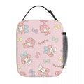 Axyaa Melody Insulated Lunch Bag - Reusable Thermal Cooler for School and Work