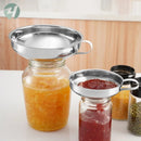 Axya Stainless Steel Wide Mouth Funnel for Jam, Salad Dressing, Wine, Kitchen Gadgets