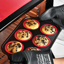 Axyaa Silicone Cake Mold: Foldable Baking Molds for Easy Release & DIY Cake Decorating