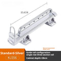 Axyaa Adjustable Telescopic Wardrobe Hanger Pull-Out Rail Rack & Trouser Organiser