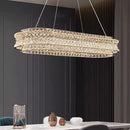 Axyaa Crystal Chandelier High-end Luxury Pendant Lamp for Home Decor Lighting