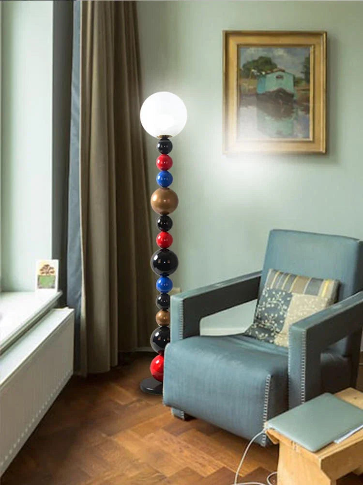 Axyaa Art Deco Gourd Floor Lamp - Modern Stand Light for Home Decor