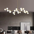 Axyaa Modern Indoor Pendant Lights LED Chandeliers for Living Room