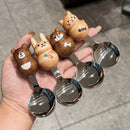 Axyaa Cute Bear Rabbit Cat Stainless Steel Fruit Fork Dessert Spoon