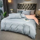 Axyaa Embroidered Duvet Cover Set | Soft & Skin-Friendly Bedding for Queen & King Beds