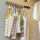 Axyaa Wooden Hat & Sock Rack: Multi-functional Wardrobe Organizer & Clothes Hanger