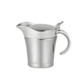 Axyaa Dual-Insulated Stainless Steel Gravy Boat with Hinged Lid - Ideal for Sauces & Creams