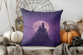 Axyaa Halloween Ghost and Pumpkins Decor Pillow Cover for Sofa Bedroom Car