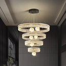 Axyaa Luxury LED Pendant Chandelier for Living & Dining Room Decor