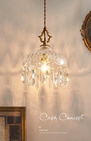 Axyaa Crystal Wall Lamp - Modern Medieval Luxury Glass Lights