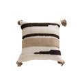 Axyaa Geometric Embroidery Cotton Pillow Cover for Sofa Bed Decoration
