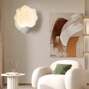 Axyaa Shell Wall Lamp - Retro Resin Design for Bedroom, Living Room & Restaurant
