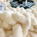 Axyaa Autumn Warm Plush Blanket - Coral Fleece Sofa Throw