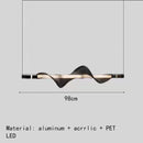 Axyaa Nordic Light Luxury Bar Pendant - Postmodern Designer Office Desk Light